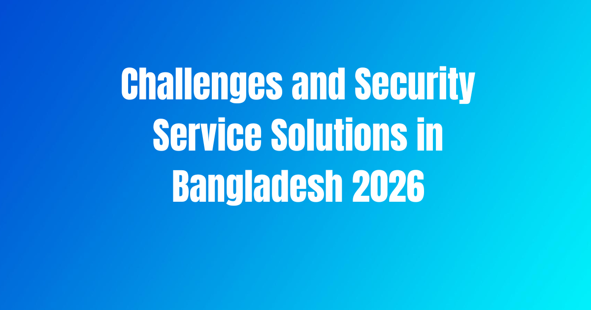 Security service solutions in Bangladesh have stopped being a formality you tick off for an insurer. Banks, hospitals, factories, warehouses and small shops are all being hit, and the incident reports tend to rhyme. This article looks at what keeps going wrong, then at what trained security actually changes.