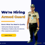 Sentry Security Services is hiring armed guards. To qualify for the job, you must have some requirements.